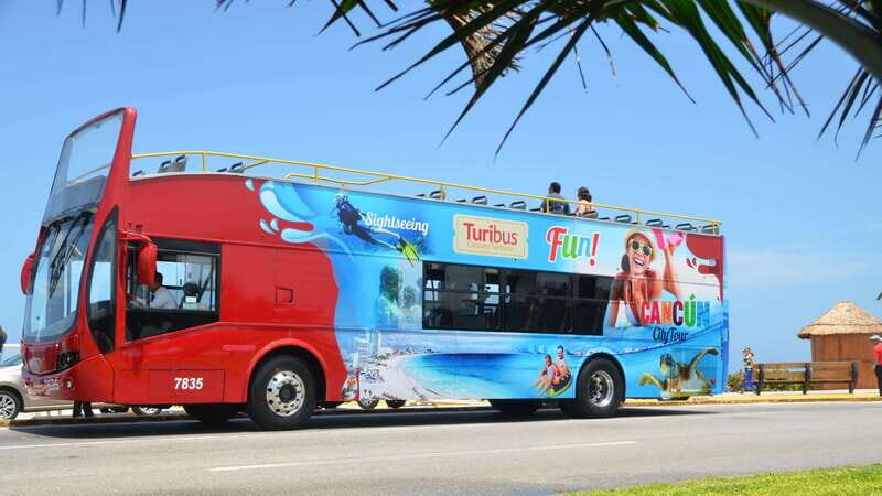 Cancun: Hop-on Hop-off Sightseeing Bus Tour and Attractions - How the Tour Works