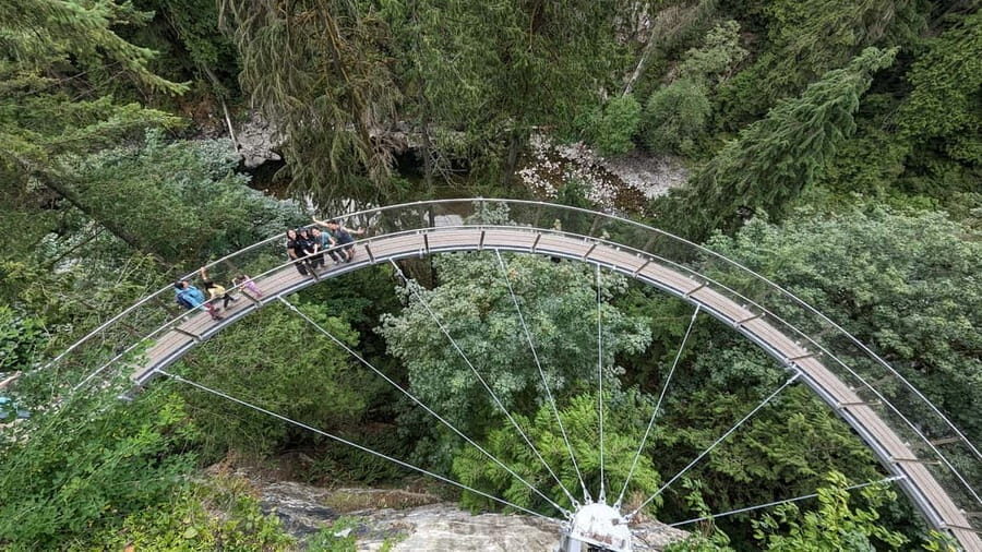 Capilano Br+Granville Isl+Capilano Hatchery+Lynn Canyon Tour - Transport, Timing, and Group Size