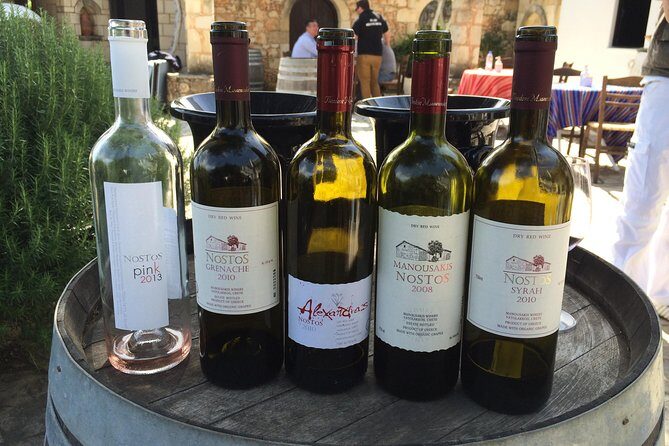 Chania Shore Excursion Off Road Vineyard and Winery Tour Half Day - Transportation and Group Size