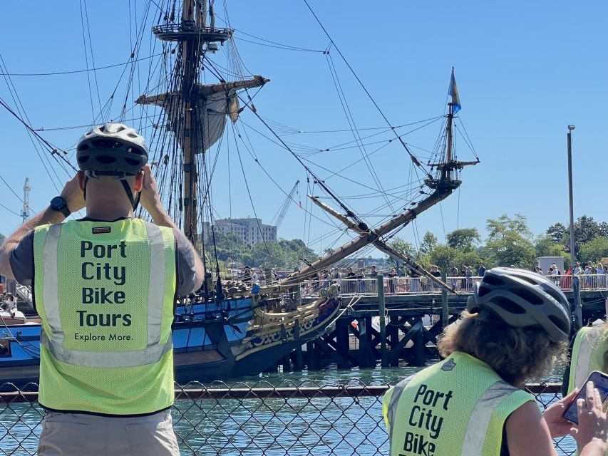 City of Portsmouth NH: Guided Bike Tour - The route and stops