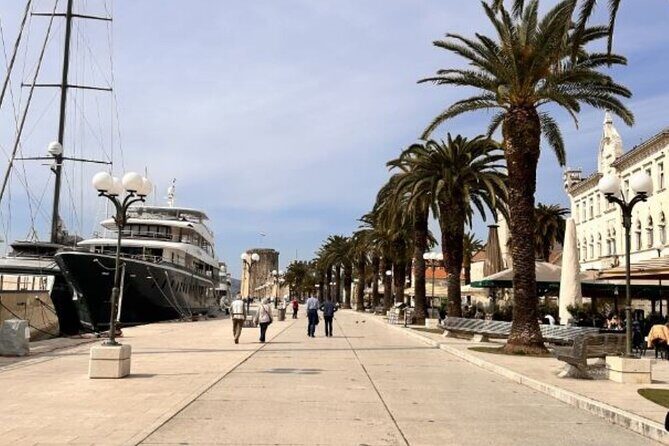 City Sightseeing Split Panoramic Bus Blue Line and Walking Tour - Exploring Ancient Salona: Roman Roots in Modern Croatia