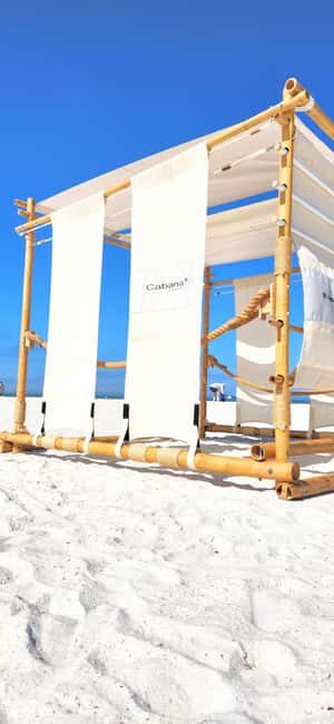 Clearwater: Daydreamer's Luxury Bamboo Cabana Rental - What’s Included and What’s Not