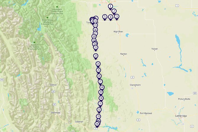 Cowboy Trail Smartphone Audio Driving Tour - The Itinerary: A Closer Look