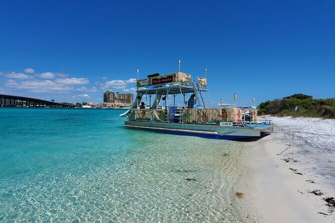 Crab Island Charter Four Hours! Double Decker Pontoon 2 Slides - The Itinerary: What to Expect