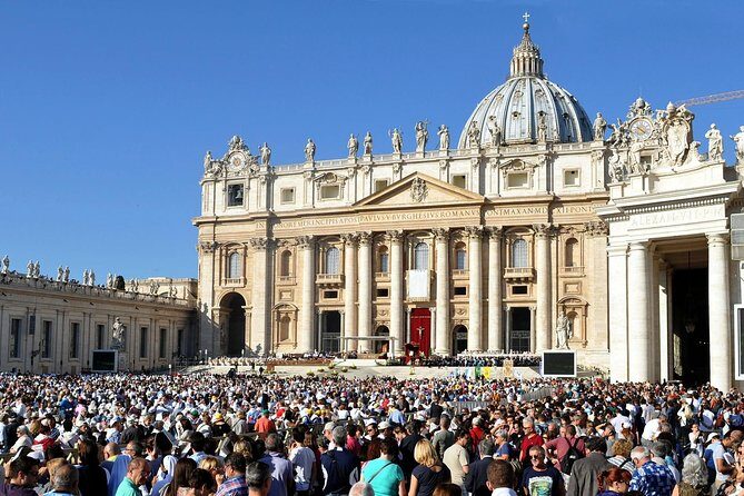 Delivery of access tickets for Papal audience in Saint Peter's Square - The delivery process: Pros and cons