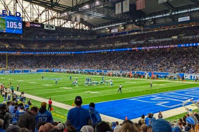Detroit Lions Football Game Ticket at Ford Field - Practical Details and Considerations