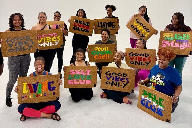 Doormat Paint Party in Houston - A Creative Houston Experience That’s Both Fun and Practical