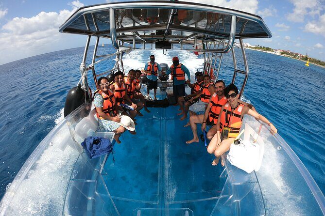 Excursion to Reefs in a transparent boat from Cancun - Value and Practicalities
