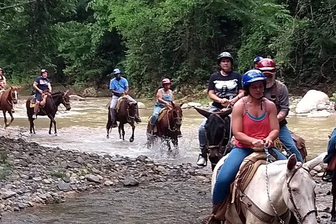 Experience 3 in 1 - Horse Riding, Zipline & ATV Shared - Waterfall Swim and Scenic Hikes