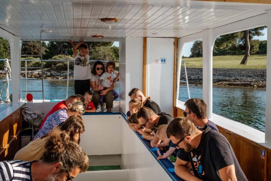 Faana: Glass Boat Tour of Brijuni National Park - The Itinerary and What You Can Expect