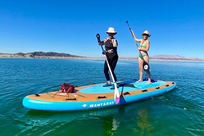 Family Paddleboard "Mantaray" Rental for Up to 4 at Lake Mead - Exploring the Experience in Detail