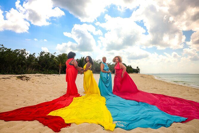 Flying Dress Photoshoot in Playa del Carmen - Location and Convenience