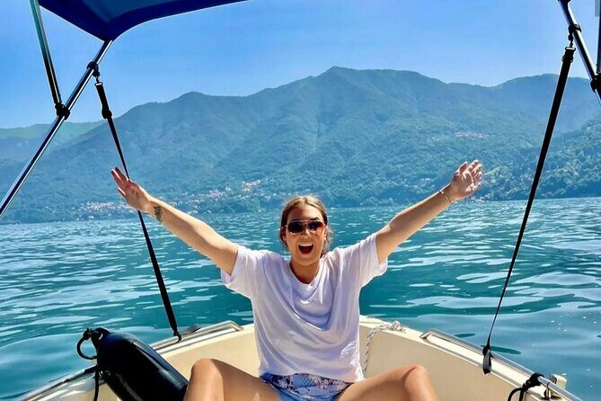 From 1H to 4H License Free Boat Rental 40cv Lake Como - How the Itinerary Unfolds