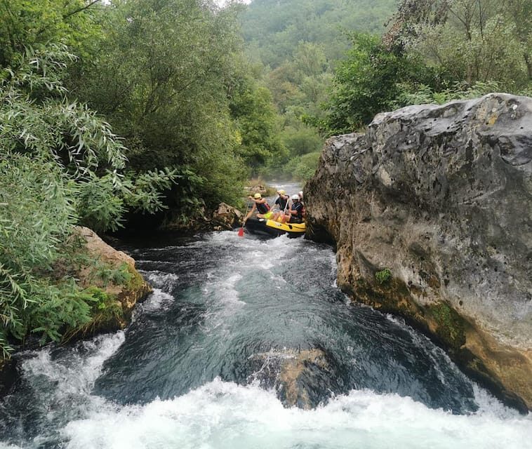From Split: Van Transfer to/from River Rafting Tour in Omi - The Itinerary: What You Can Expect