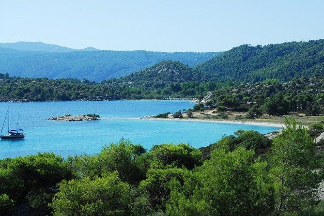 Halkidiki Blue Lagoon Cruise On A Pirate Boat From Thessaloniki - Stop 2: Diaporos Island