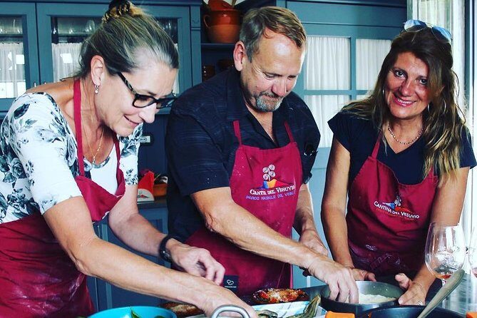 Have a cooking lesson with a local chef at the base of Mt. Vesuvius vineyard - The Value of the Experience