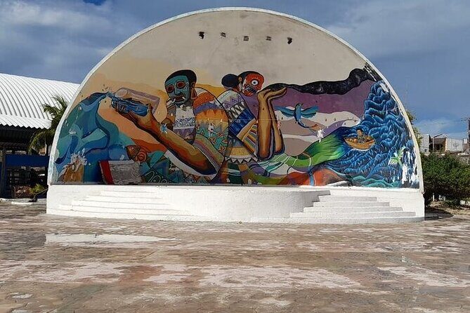 Holbox Tour Punta Mosquito from Cancun - Exploring Holbox Island: Streets, Murals, and Local Life