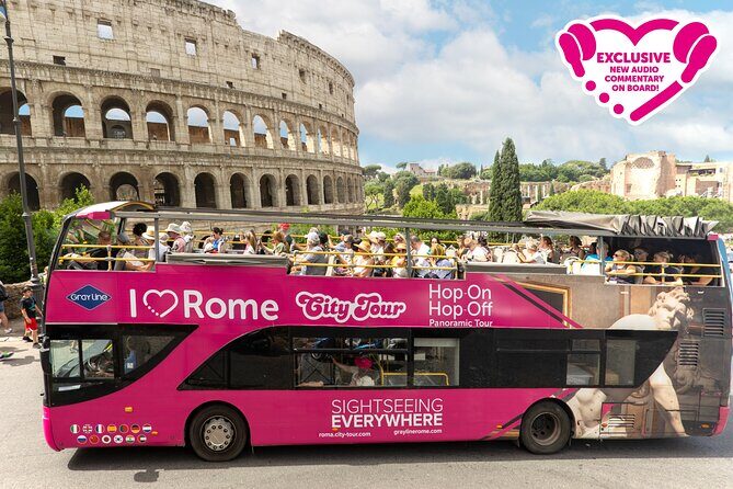 I Love Rome Hop on Hop off Open Bus Tour - What We Loved