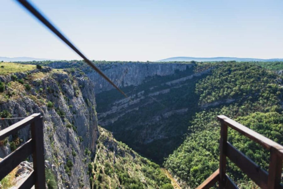 ibenik : Zipline ibenik - ikola Canyon - The Experience Provider: Croatian Travel Club Ltd.