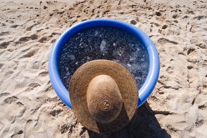 Ice Bath Experience on the Beach - The Setting: A Secluded Beach in Playa del Carmen