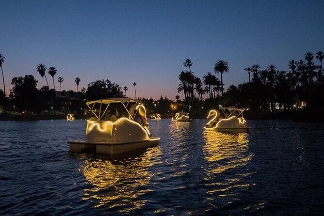 Illuminated Swan Boat Night Ride on Rainbow Lagoon in Long Beach - Practical Details and Tips