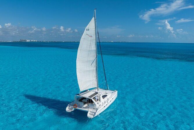 Isla Mujeres Day Tour with Catamaran, Snorkeling & Beach Club - Whats the Downside?