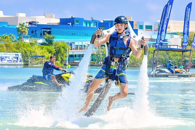 Jetpack an adventure lifetime in Cancun. Extreme aquatic activity. - The Itinerary and What to Expect