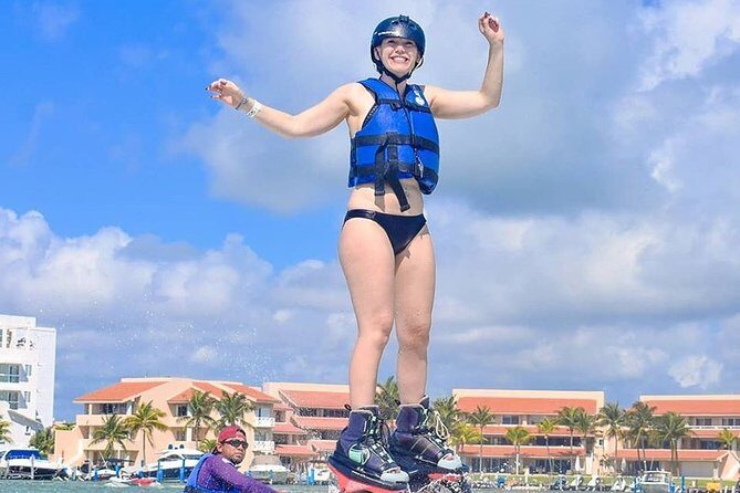 Jump in the air like a dolphin with the Flyboard extreme activity in Cancun - The Itinerary: How the Experience Unfolds