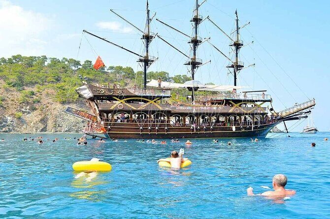 Kemer Pirate Boat Trip with transfer from Belek - Assessing the Value