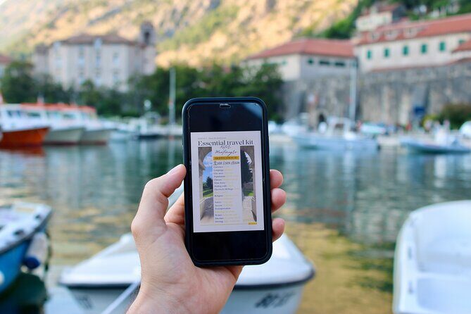 Kotor Personal Digital Cultural Guide - The Itinerary in Detail