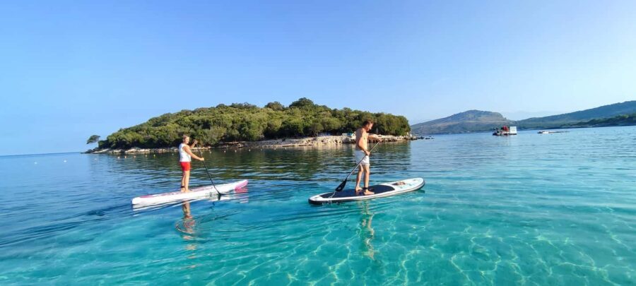 Ksamil islands: Stand-Up Paddle Tour (SUP Tour) - The Itinerary in Detail