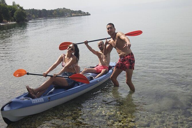 Lake Ohrid Kayaking with beach and BBQ Lunch - Authentic Feedback from Past Travelers