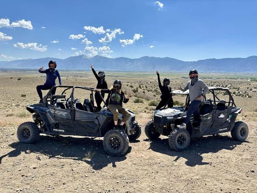 Lake Tahoe: Carson Valley Off Road Tour with ATV or RZR - What the Terrain Tells You About the Experience
