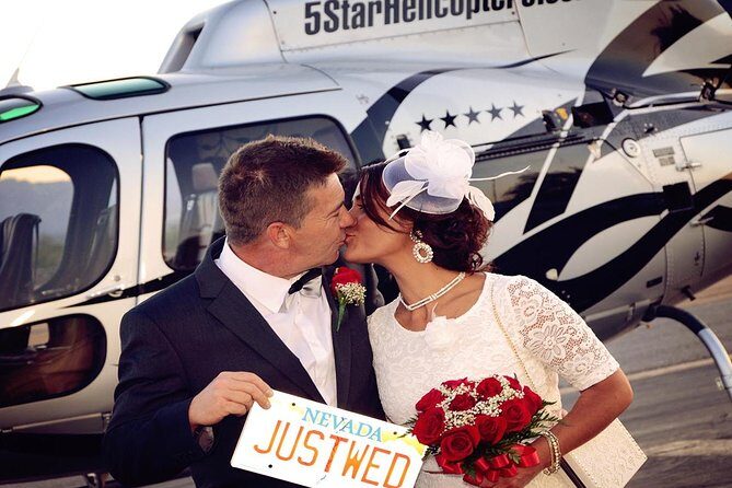 Las Vegas Night Flight Helicopter Wedding Ceremony - The Itinerary in Detail