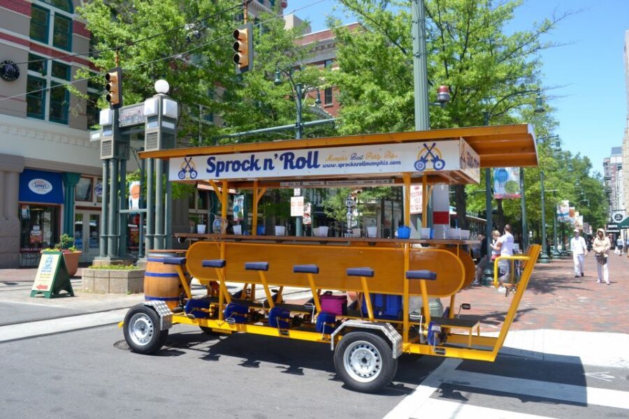 Memphis: Guided Bar Crawl on a Pedal Bike - How the Tour Works