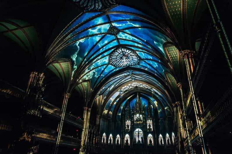 Montreal: AURA Experience at Notre-Dame Basilica and Cruise - The Magic of AURA at Notre-Dame Basilica
