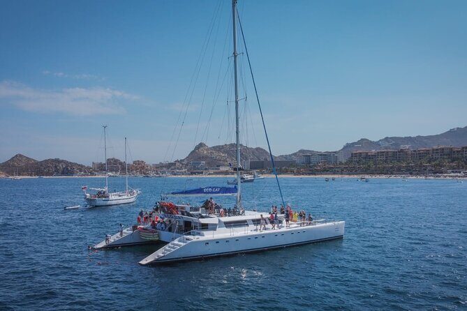 Multimillion Yacht Cabo Cruise Sunset or Snorkel Optional PICKUP! - The Sum Up