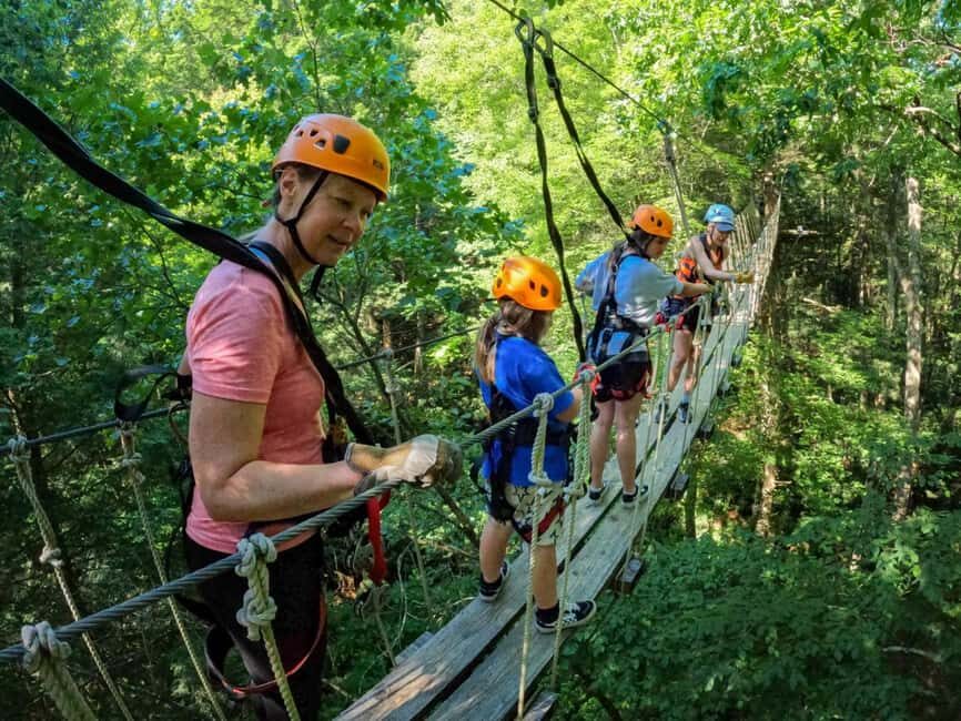 New River Gorge: Gravity Ziplines Adventure - The Course: What to Expect