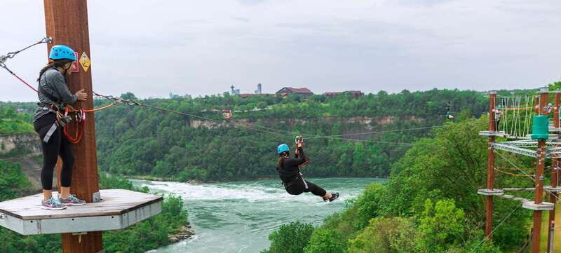Niagara Falls, Canada: Whirlpool Adventure Ropes Course - Key Points