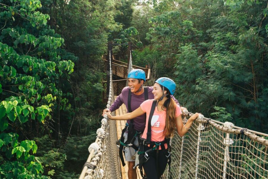 Oahu: North Shore Zip Line Adventure with ATV and Farm Tour - The Zip Line Circuit