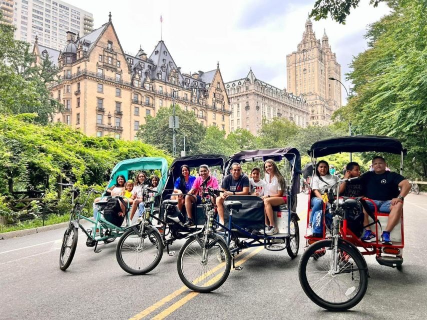 Official Pedicab Movies & TV Shows Tours in Central Park - What’s Not Included and Practical Tips