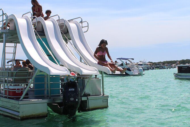 Okaloosa Island Full Day Triple Slide Pontoon Adventure - What Makes This Tour Stand Out