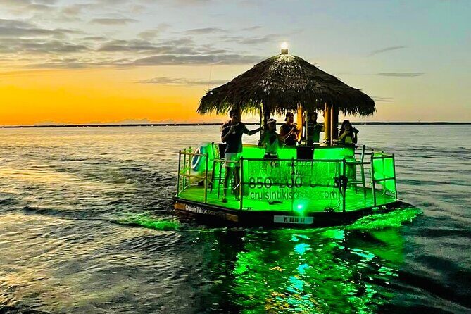 Original CRUISIN' TIKIS Lit on the Lagoon- A Glow Tiki Bar Cruise - The Detailed Itinerary