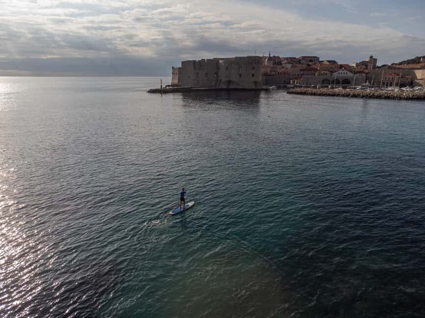 Paddleboard into the sunset from Lokrum Island in Dubrovnik - Analyzing the Value: Is It Worth $85?