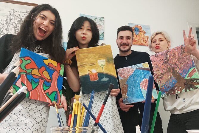 Paint and Free Flowing Wine Art Class in Rome - Who Should Book This Tour?