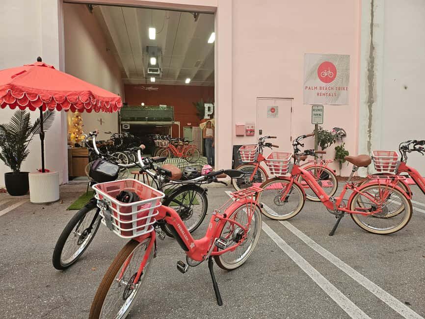 Palm Beach: 3 hr Guided Electric Bike Tour - The Itinerary in Detail