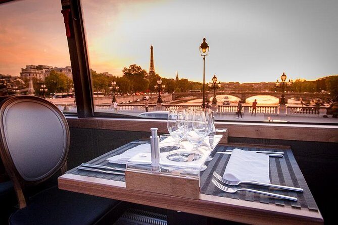 Paris Bustronome Gourmet Sightseeing Dinner on a Panoramic Bus - The Itinerary and What to Expect