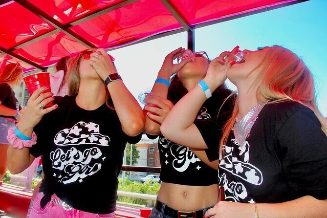 Party while Riding through Downtown Nashville - Detailed Breakdown of the Itinerary