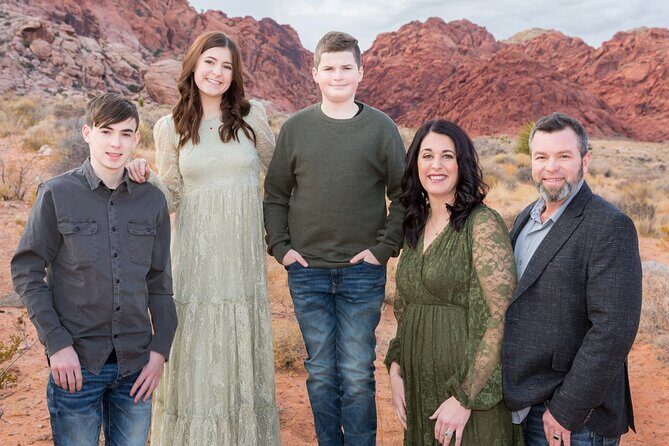 Photo Shoot at Red Rock Canyon in Calico Basin - The Itinerary: Focused and Intimate