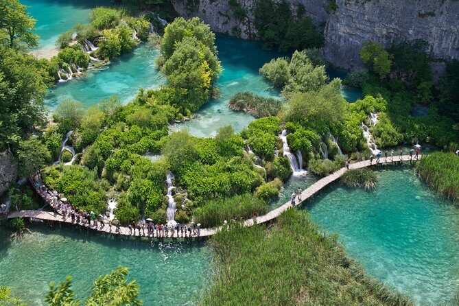 Plitvice Lakes group tour from Split or Trogir (Included: Entry Ticket) - The Boat Ride and Lower Lakes